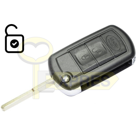 Unlocking Land Rover key