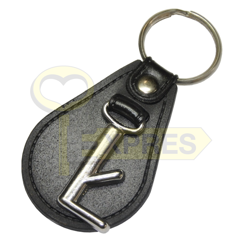 Leather Key Ring Ł