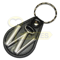 Leather Key Ring W