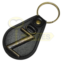 Leather Key Ring Z