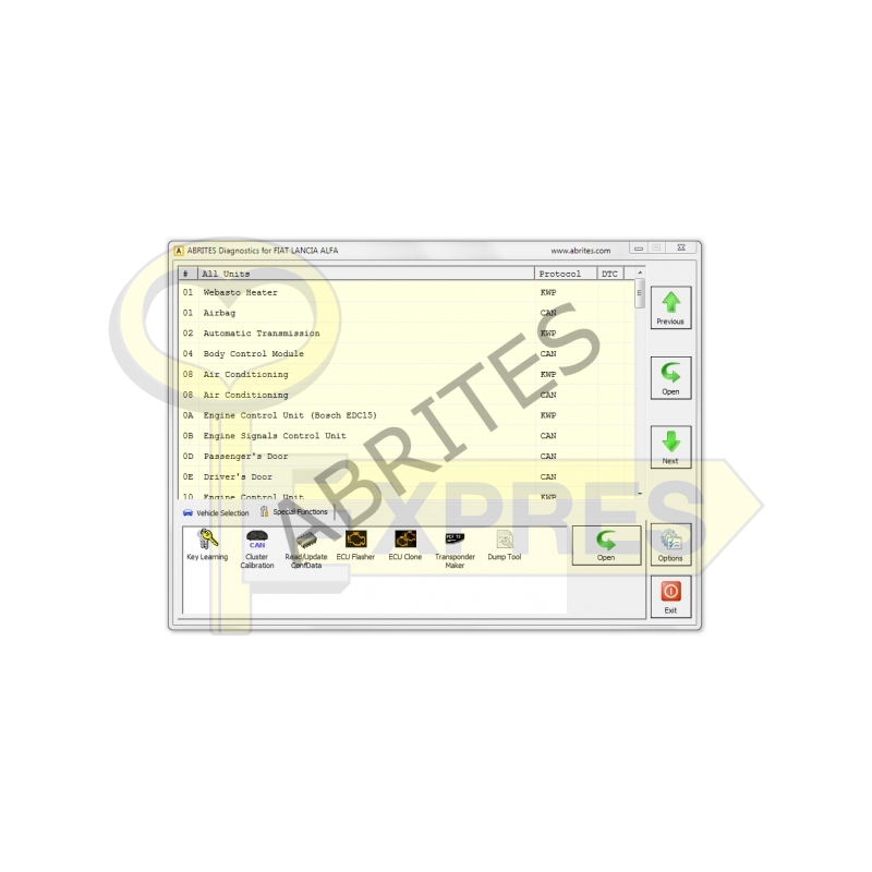 FN013 - Instrument cluster data manager for Fiat/Lancia/Alfa/FCA