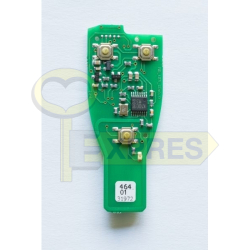 TA21 - PCB for Mercedes IR key fob case with chrome 315Mhz