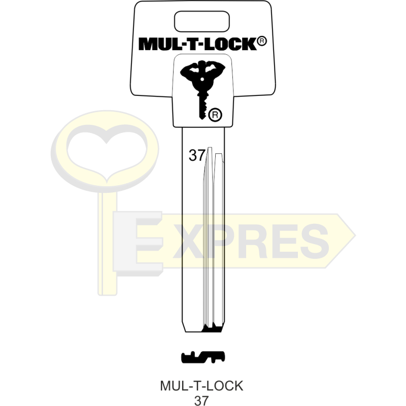 MUL-T-LOCK 37 - MTL37