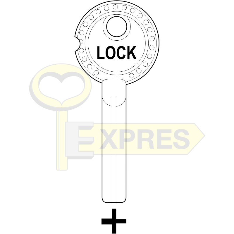 Klucz krzyżowy LOCK - LOCK