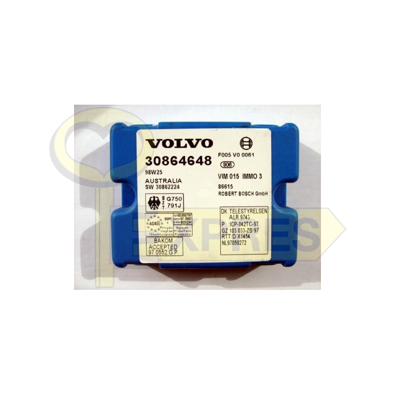 Software module 34 – Volvo IMMO3 immobox Bosch