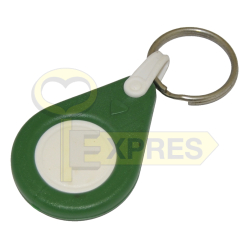 Keychain white-green