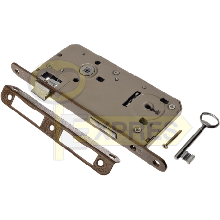 Lock door 90/50 mm for lever insert J Z001