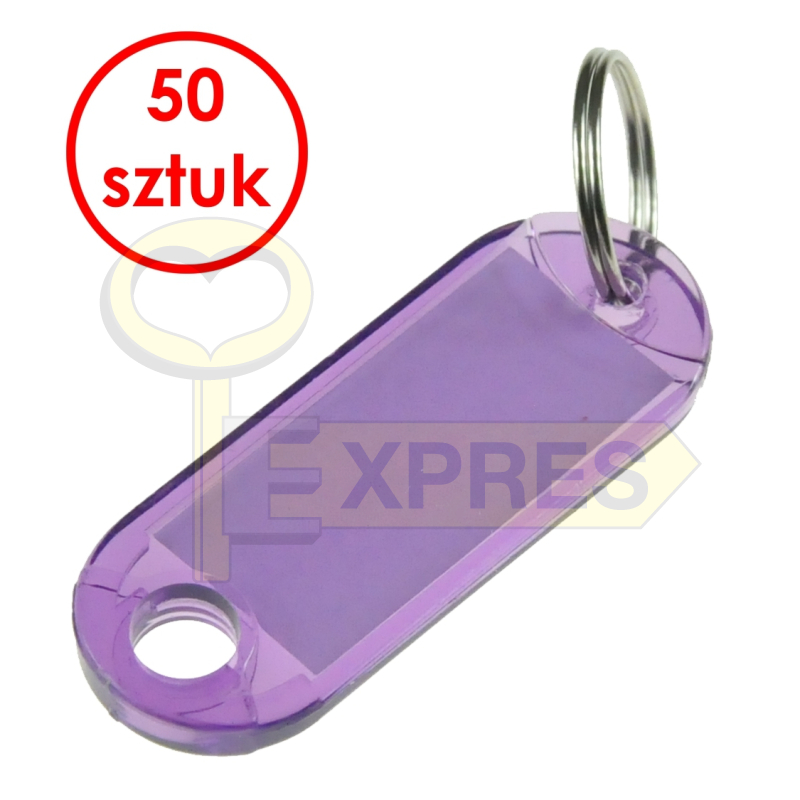 Two-sided identifier violet (50 pcs)