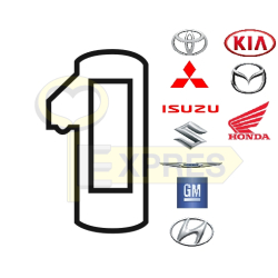 Tumbler Toyota, Mitsubishi, Isuzu, Suzuki, Chrysler and more MIT2 / TOY27 / TOY27R / TOY29R (25 pcs.)
