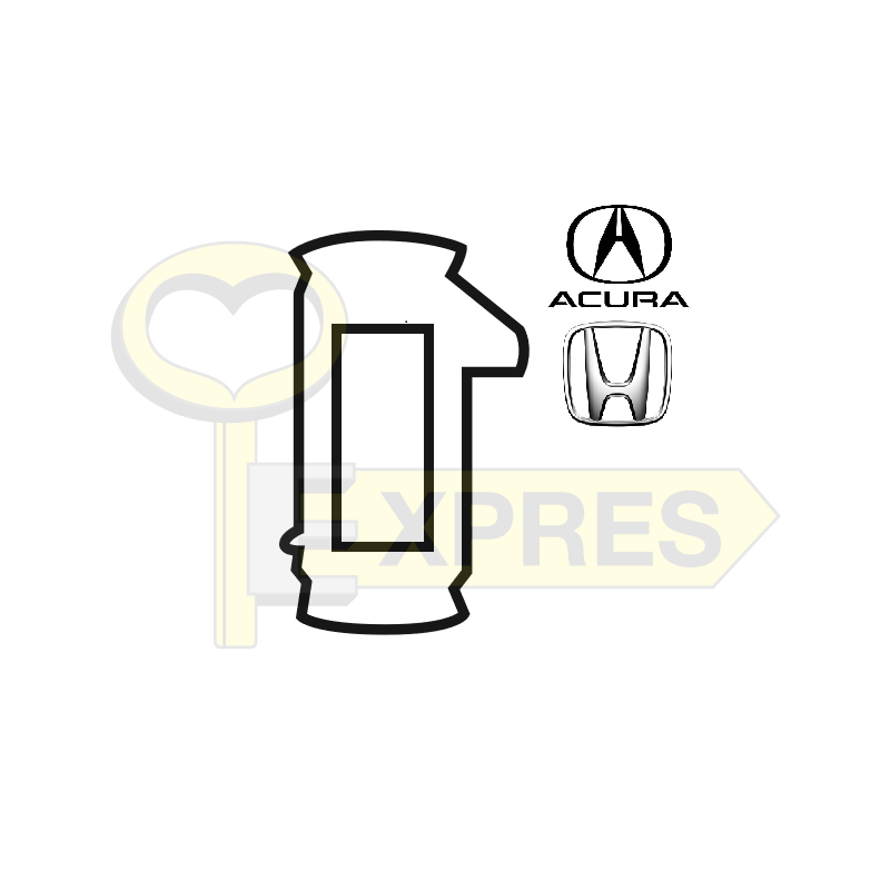 Tumbler Acura, Honda HON49, HON37, HON38 "1" ALL IGNITION  (25 pcs.)