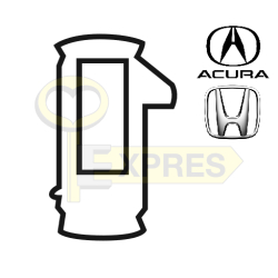 Zapadka Acura, Honda HON49, HON37, HON38 "3" CAŁA STACYJKA  (25 szt.) - P-19-133