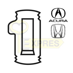 Zapadka Acura, Honda HON43R "2" CAŁA (25 pcs.) - P-19-142