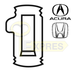 Zapadka Acura, Honda HON43R "3" CAŁA (25 pcs.) - P-19-143