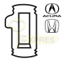 Tumbler Acura, Honda HON43R  "3" ALL (25 szt.)