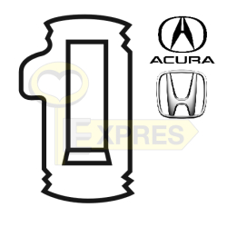 Tumbler Acura, Honda HON43R  "4" ALL (25 pcs.)