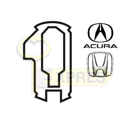 Zapadka Acura, Honda HON66 "4" CAŁA (10 szt.) - P-19-160