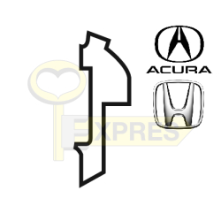 Zapadka Acura, Honda HON66 "2" POŁÓWKA (25 szt.) - P-19-162