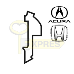 Zapadka Acura, Honda HON66 "3" POŁÓWKA (25 szt.) - P-19-163 