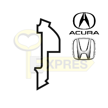 Tumbler Acura, Honda HON66 "3" HALF (25 pcs.)