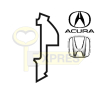 Tumbler Acura, Honda HON66 "4" HALF (25 pcs.)