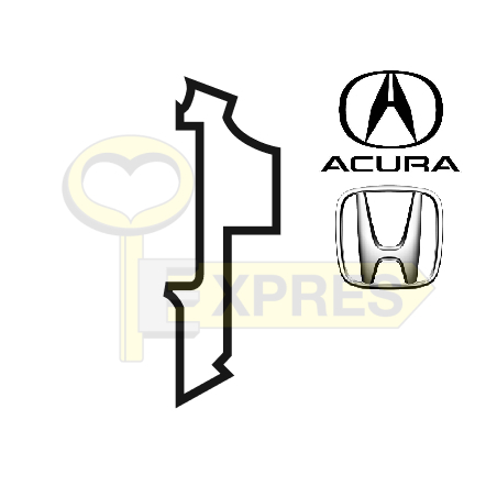 Tumbler Acura, Honda HON66 "5" HALF (25 pcs.)