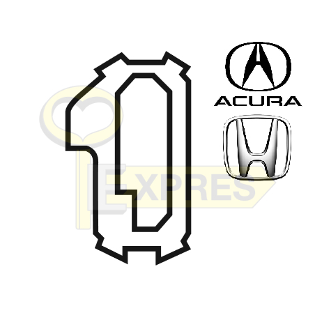 Zapadka Acura, Honda HON66 "1" CAŁA (25 szt.) - P-19-167