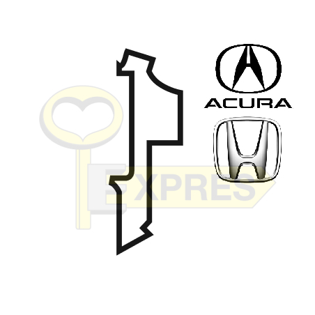 Tumbler Acura, Honda HON66 "6" HALF (25 pcs.)