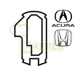 Zapadka Acura, Honda HON66 "2" CAŁA (10 szt.) - P-19-168