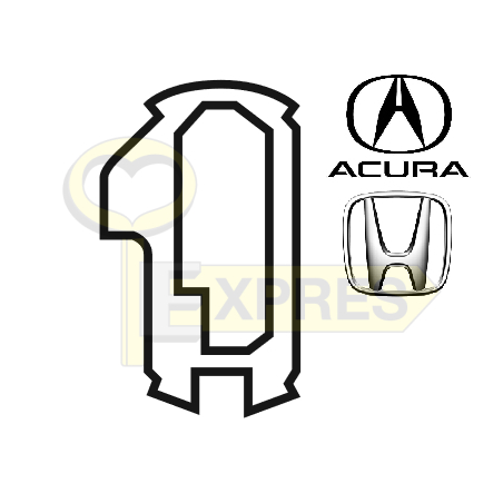 Tumbler Acura, Honda HON66 "2" ALL (10 pcs.)