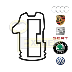 Tumbler Audi, Porsche, Seat, Skoda, Volkswagen HU66 "12" ALL (25 pcs.)