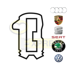 Zapadka Audi, Porsche, Seat, Skoda, Volkswagen HU66 "13" CAŁA (25 szt.) - P-31-177