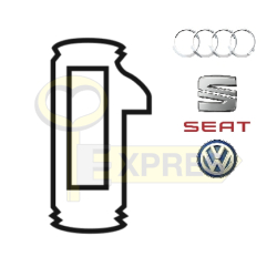 Tumbler Audi, Seat, Volkswagen HU49 "2" ALL LOCK (25 pcs.)