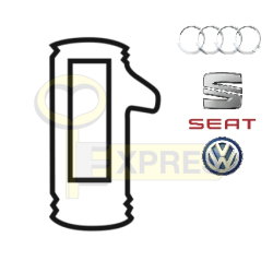 Zapadka Audi, Seat, Volkswagen HU49 "3" CAŁA ZAMEK (25 szt.) - P-31-113