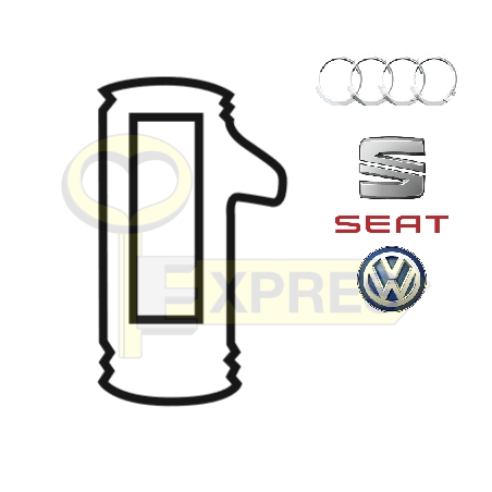 Tumbler Audi, Seat, Volkswagen HU49 "3" ALL LOCK (25 pcs.)