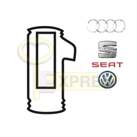Zapadka Audi, Seat, Volkswagen HU49 "4" CAŁA ZAMEK (25 szt.) - P-31-114