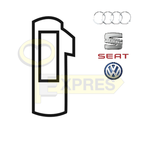 Tumbler Audi, Seat, Volkswagen HU49 "1" ALL IGNITION (25 pcs.)