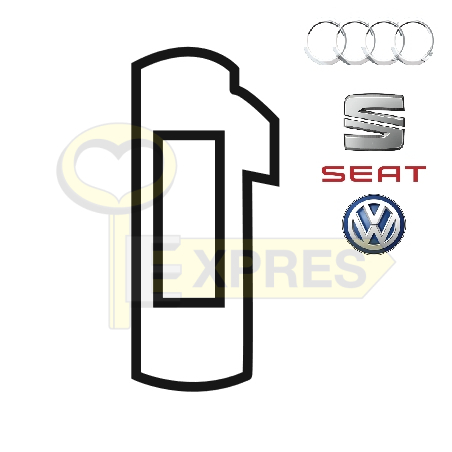 Tumbler Audi, Seat, Volkswagen HU49 "4" ALL IGNITION  (25 pcs.)