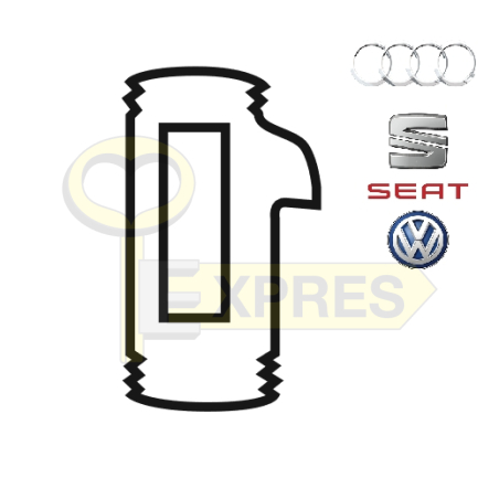 Tumbler Audi, Seat, Volkswagen WT7 "2" ALL (25 pcs.)