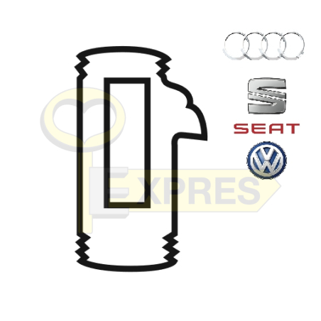 Tumbler Audi, Seat, Volkswagen WT7 "3" ALL (25 pcs.)