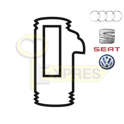 Zapadka Audi, Seat, Volkswagen WT7 "4" CAŁA (25 szt.) - P-31-154