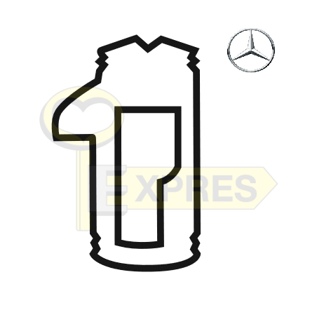 Tumbler Mercedes HU46P "1" ALL RIGHT (25 pcs.)