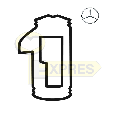 Tumbler Mercedes HU46P "1" ALL LEFT (25 pcs.)