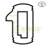 Tumbler Toyota TOY46R "1" ALL (25 pcs.)