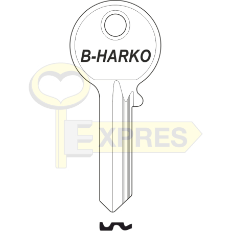 Klucz do kłódek B-Harko 60mm - HR013