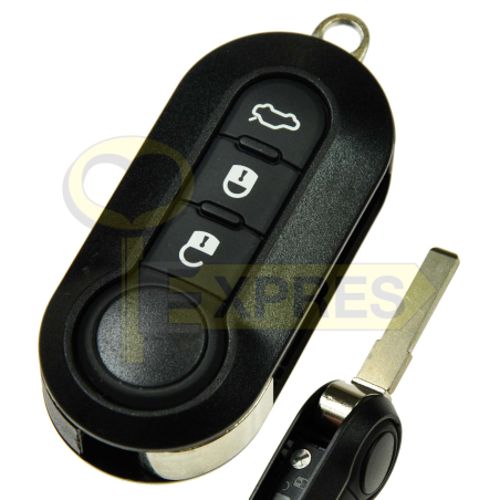 Key with Remote Fiat 500, Grande Punto, Doblo, Fiorino