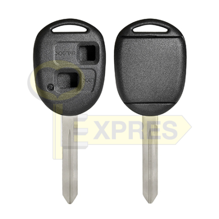 Obudowa pilota samochodowego Toyota - TOY47 (D-SHELL) - RS-TOY-094 Obudowa pilota samochodowego Toyota - TOY47 (D-SHELL) - RS-TOY-094