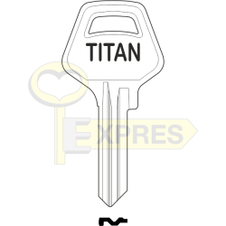 Titan Key for padlock 35mm