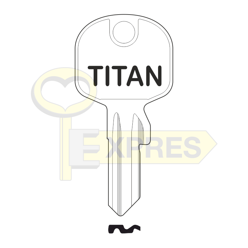 Klucz Titan K1/25 - TITAN-K1/25