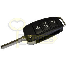 Key with remote keyless Audi A3 and other