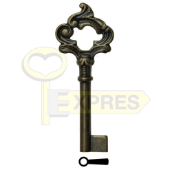 Decorative key 3F1738 - antique bronze